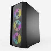 фото Корпус Powercase Rhombus X3 Mesh LED