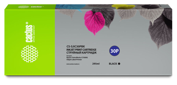 фото Картридж  Cactus CS-SJIC30PBK в Омске