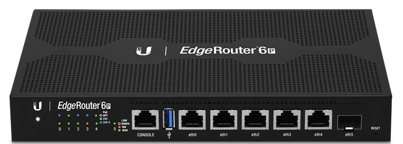 

Маршрутизатор Ubiquiti EdgeRouter 6P, EdgeRouter 6P