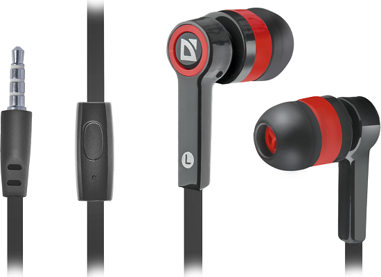 

Гарнитура проводная Defender Pulse 420 63424 Black/red 4-пин 3,5 мм jack, кабель-1,2 м, Pulse 420