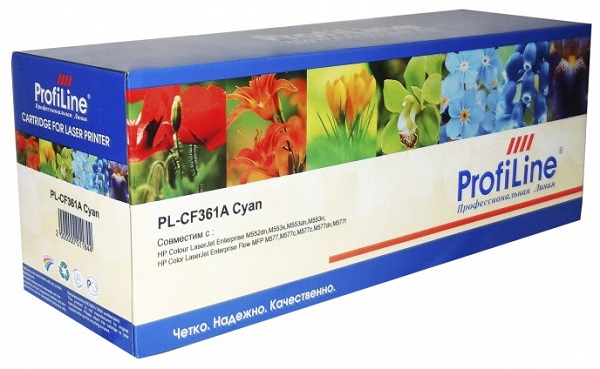 Изображение товара Картридж ProfiLine PL_CF361A/040_C для HP Color LaserJet M552, M553, M577