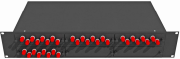фото Кросс оптический стоечный TopLAN КРС-Top-2U-32ST/U-OS2-BK