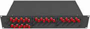фото Кросс оптический стоечный TopLAN КРС-Top-2U-32ST/U-OS2-BK