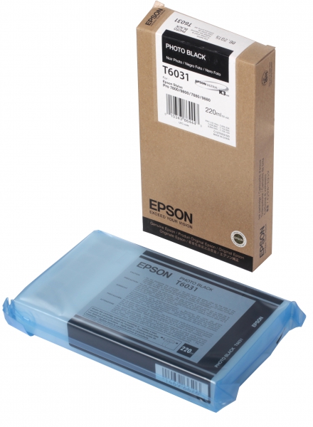 

Картридж Epson C13T603100 для принтера Stylus Pro 7800/9800/7880/9880 чёрный, C13T603100