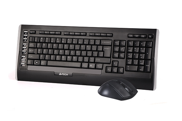 фото Клавиатура и мышь Wireless A4Tech 9300F в Уфе
