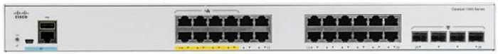 

Коммутатор Cisco C1000FE-24P-4G-L Catalyst 1000 24 PoE FE, 2x1G SFP ,2X1G combo, C1000FE-24P-4G-L