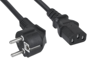 фото Кабель питания Filum FL-PC-SH90/C13-C1-1.8-BK