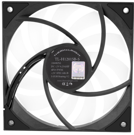 фото Вентилятор для корпуса Thermalright TL-H12015B-S в Красноярске