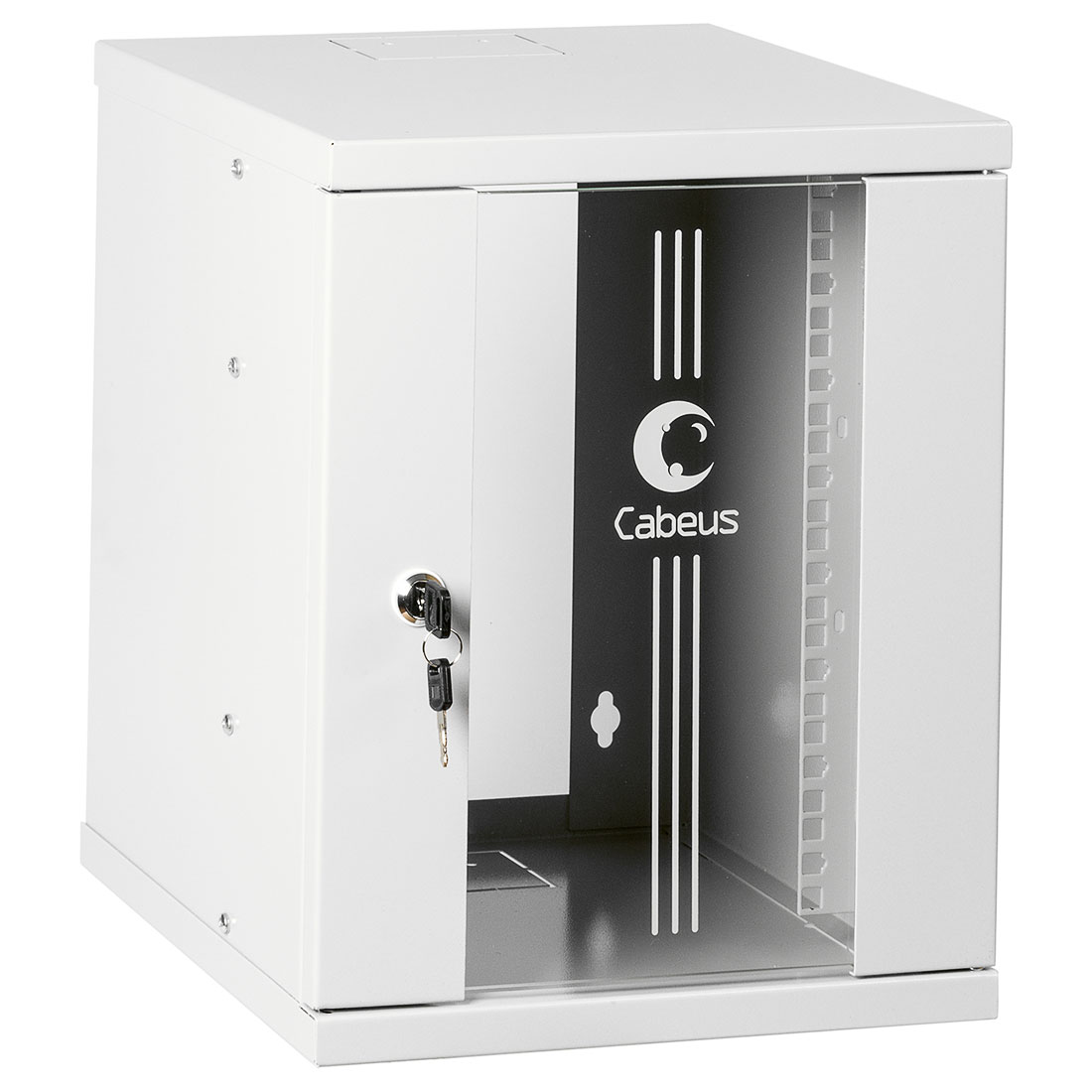 

Шкаф Cabeus WSC-8U настенный 10" 8U 315x325x405mm (ШхГхВ) дверь стекло, WSC-8U