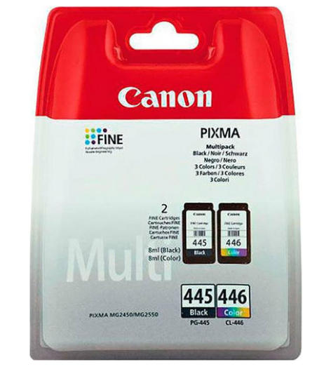 Изображение товара Набор картриджей Canon PG-445/CL-446 для принтеров и МФУ