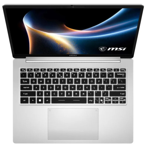 фото Ноутбук MSI MODERN 14S AI+ G3MG-010XRU 14" (Intel Core Ultra 7, 32Гб DDR5, SSD 512 Гб, Arc graphics, Без ОС) Серебристый [9S7-14U212-010_32Gb]