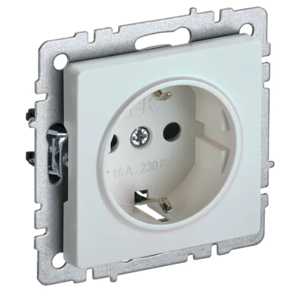 

Розетка с заземлением IEK BR-R14-16-K36 BRITE с защитными шторками 16А РС14-1-0-БрЖ Жемчужный, BR-R14-16-K36
