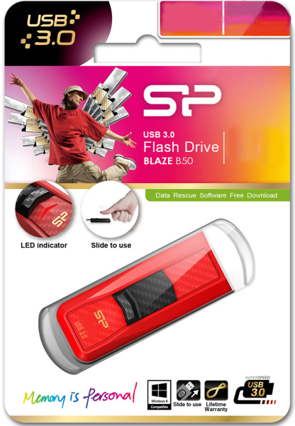 фото Накопитель USB 3.0 8GB Silicon Power Blaze B50 в Перми