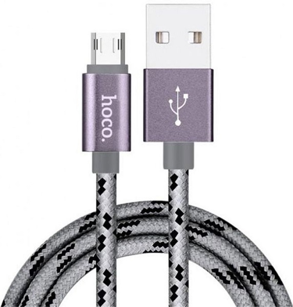 

Кабель Hoco X2 6957531032205 USB 2.0, AM/microBM, матовый, 1м, X2