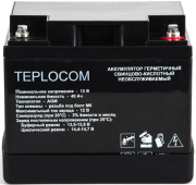 фото Аккумулятор Бастион TEPLOCOM 40Ач