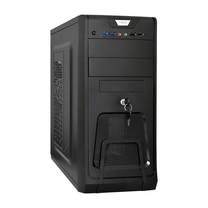 

Корпус ATX Exegate CP-603UB EX283216RUS miditower, ATX, CP400W, 80mm, 2*USB+2*USB3.0, Audio, замок блокировки кнопки питания, black, CP-603UB