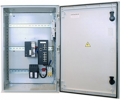 

Коммутатор OSNOVO OSP-46T1(SW-80822/ILR) уличный управляемый (L2+) коммутатор на 10 портов с термостабилизацией на базе уличной станции OSNOVO OSP-46T, OSP-46T1(SW-80822/ILR)