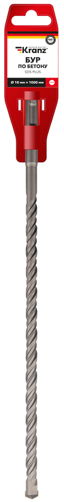 

Бур KRANZ KR-91-0086 по бетону 10x1000x940 мм SDS PLUS, KR-91-0086
