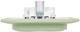 фото Розетка двухместная с заземлением в сборе IEK SK-R24-16-K06-F в Казани