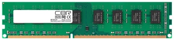 

Модуль памяти DDR3 4GB CBR CD3-US04G16M11-01 PC3-12800, 1600MHz, CL11, 1.5V, CD3-US04G16M11-01