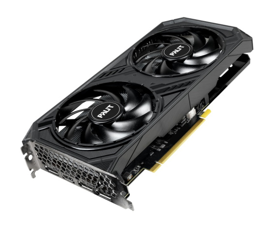 фото Видеокарта Palit GeForce RTX 4060 DUAL (NE64060019P1-1070D V1) в Омске