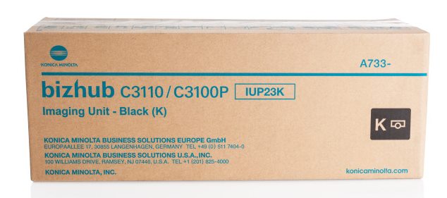 

Блок фотобарабана Konica Minolta IUP-23K A73303H для Konica-Minolta bizhub C3100P/C3110 черный, IUP-23K