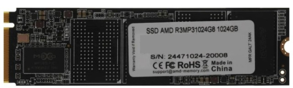 фото Накопитель SSD M.2 2280 AMD R3MP31024G8 в Екатеринбурге 1024 ГБ