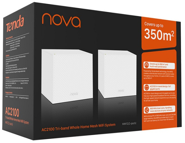 фото Комплект  Tenda NOVA MW12(2-PACK) в Казани