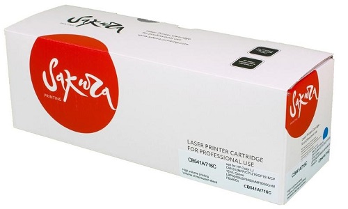 

Картридж Sakura SACB541A/716C для HP Color LJ CM1312MFP/CP1215/CP1515/CP1518, Canon LBP5050, LBP5050n, MF8030Cn, MF8040Cn, MF8050Cn, MF8080Cw 1980B002, SACB541A/716C
