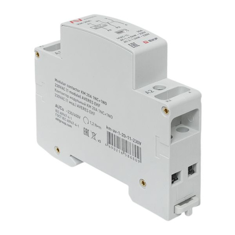 фото Контактор модульный EKF km-av-1-20-11-230V в Екатеринбурге