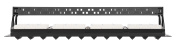 фото Патч-панель NikoMax NMC-RP48UD2-AN-2U-BK