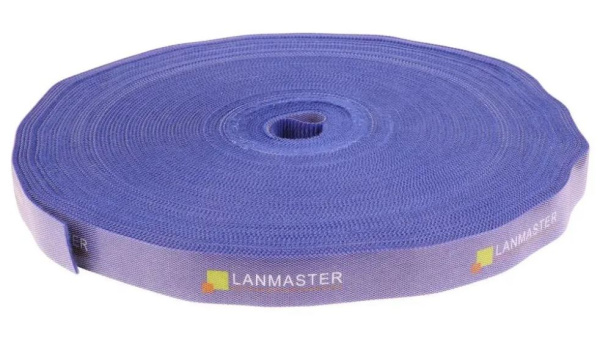 фото Рулон липучки  Lanmaster LAN-VCM30M-BL в Казани