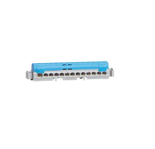 

Клеммная колодка Legrand 004842 IP 2X нейтраль, синяя, 8 x 1,5-16 мм², длина 75 мм, 004842