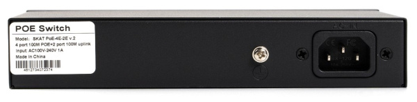 фото Коммутатор  Бастион SKAT PoE-4E-2E v.2 в Красноярске