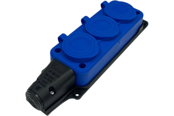 фото Удлинитель силовой iTOK i-CONNECT-COLOR-SUR-KG-215-3-54-10-BLUE в Волгограде