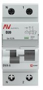 фото Автомат EKF rcbo6-1pn-20D-100-ac-av