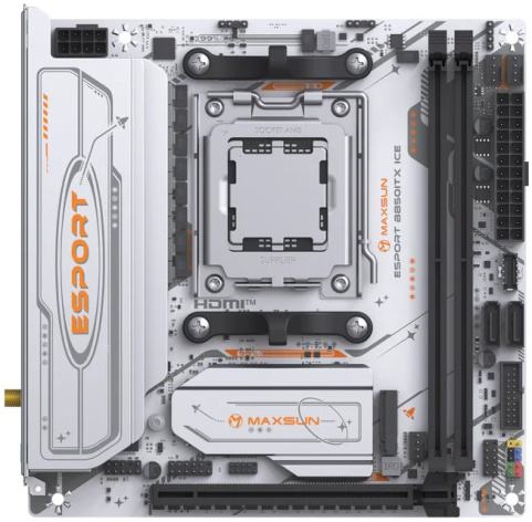фото Материнская плата mini-ITX MAXSUN MS-eSport B850ITX WIFI ICE в Челябинске