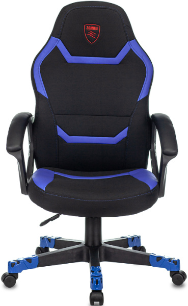 фото Кресло игровое Бюрократ ZOMBIE 10 BLUE