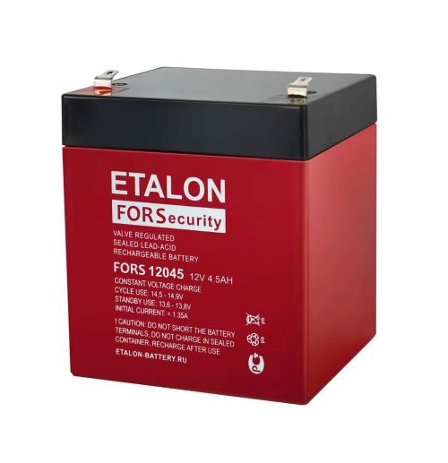 

Аккумулятор ETALON FORS 12045 12В 4,5Ач, FORS 12045
