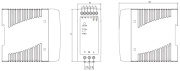 фото Преобразователь Mean Well DRA-40-12