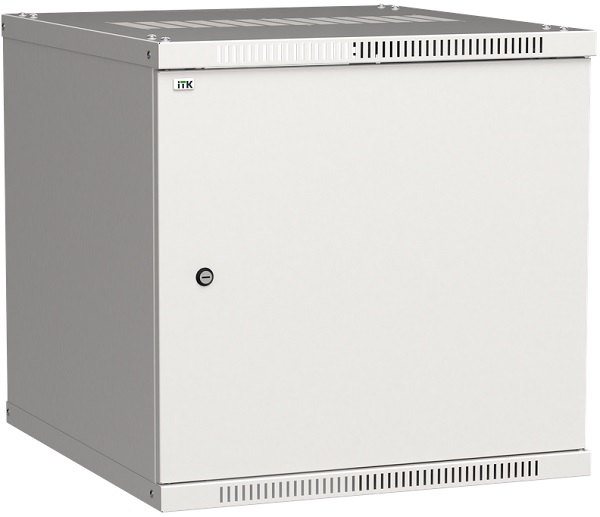 

Шкаф настенный 19", 12U ITK LWE3-12U64-MF LINEA WE 600x450мм дверь металлическая серый, LWE3-12U64-MF