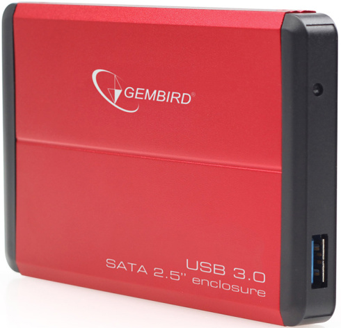 фото Внешний корпус для HDD SATA 2.5” Gembird EE2-U3S-2-R в Уфе