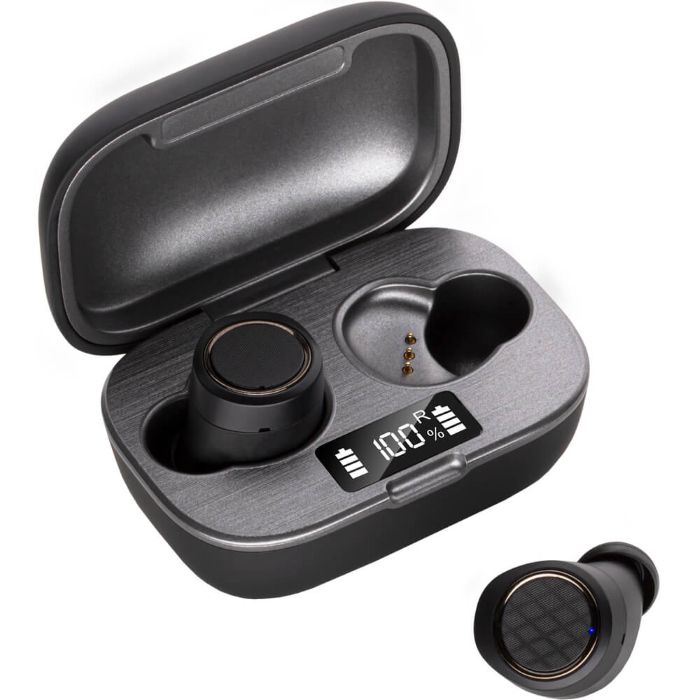 

Наушники беспроводные AccesStyle Saffron TWS Black черные, BT, 16Ом, 108дБ, TWS, USB Type-C, Saffron TWS Black