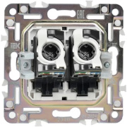 фото Розетка компьютерная IEK SK-K20-1-K02
