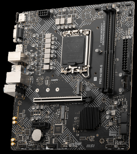 фото Материнская плата mATX MSI PRO H610M-G в Уфе