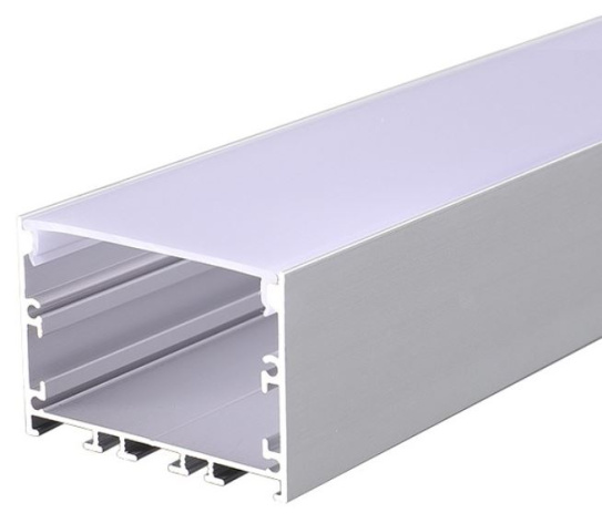 Изображение товара Комплект Rexant 146-404-1 алюминиевый профиль для подсветки 1000 мм