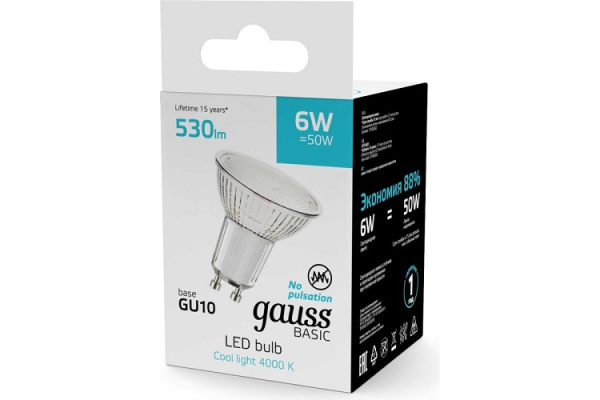 фото Лампа светодиодная Gauss 10106262 в Уфе