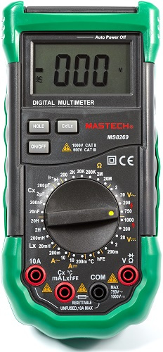 Изображение товара Мультиметр Mastech 13-2022 многофункциональный тестер электросчетчик