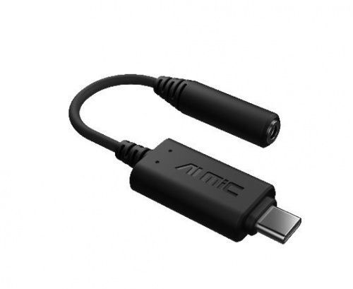 

Переходник ASUS AI Noise Canceling Mic 90YH02L1-B2UA00 Asus AI Noise Canceling Mic Переходник микрофона (USB-C, jack 3.5 мм, ), AI Noise Canceling Mic