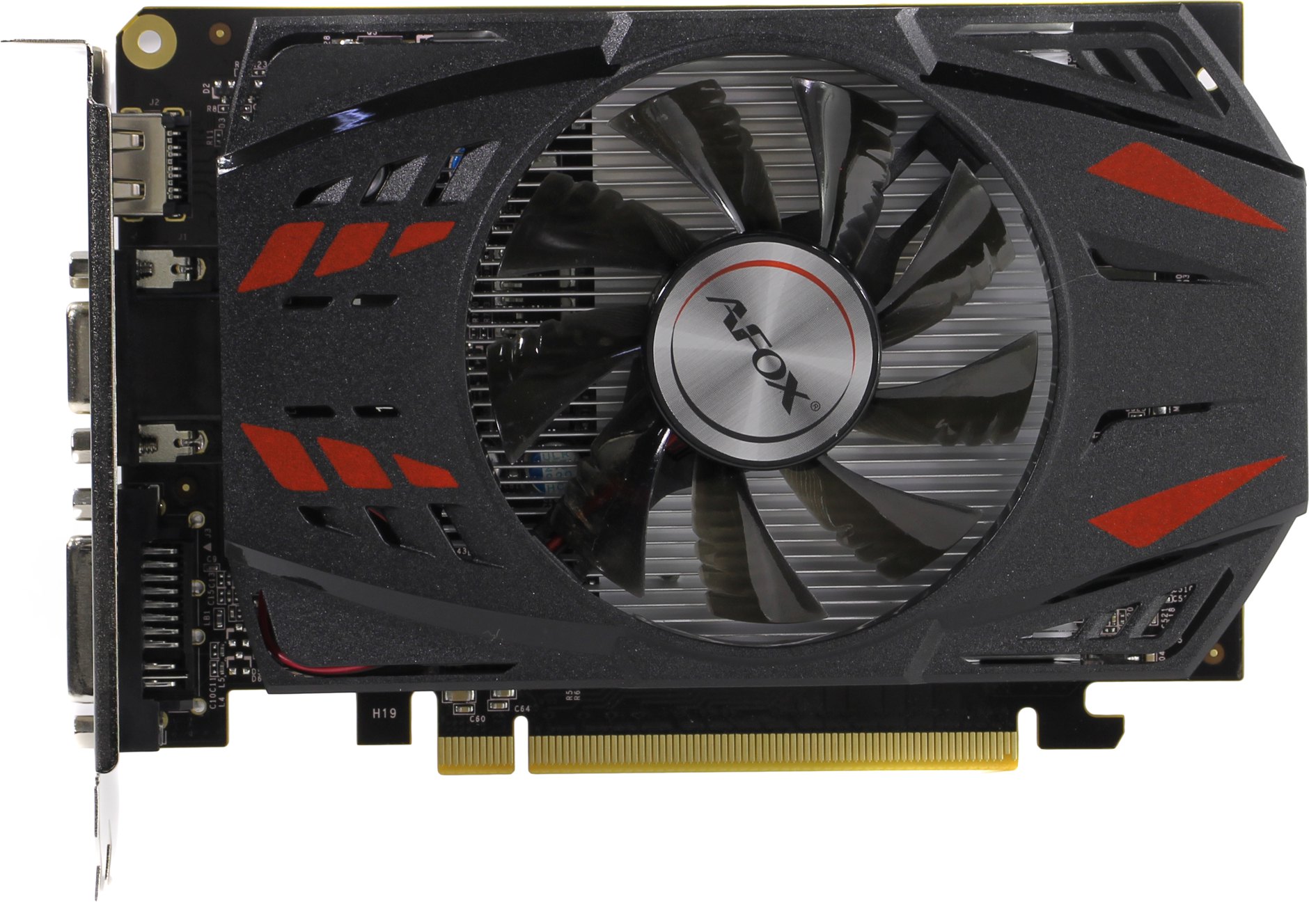 

Видеокарта PCI-E Afox GeForce GT730 AF730-2048D5H5 2GB GDDR5 128bit 28nm 783/3400MHz D-Sub/DVI-D/HDMI RTL, GeForce GT730